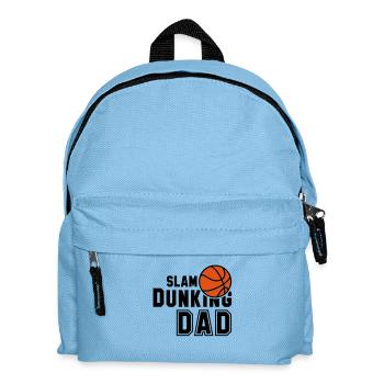 SLAM DUNKING DAD 2 Colors - Kinder Rucksack - Hellblau - Vorne