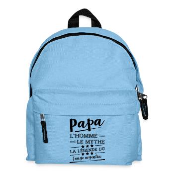 Papa la légende Tango argentin cadeau - Sac à dos Enfant - bleu clair - Devant