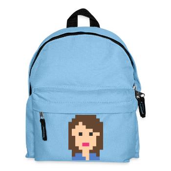 Mädchen - Kinder Rucksack - Hellblau - Vorne