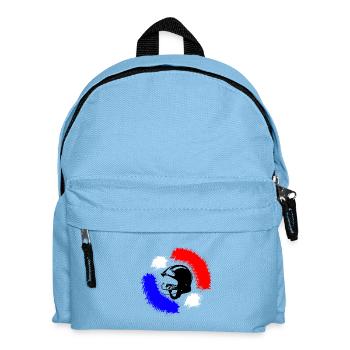 firefighter English - Kids' Backpack - light blue - Front