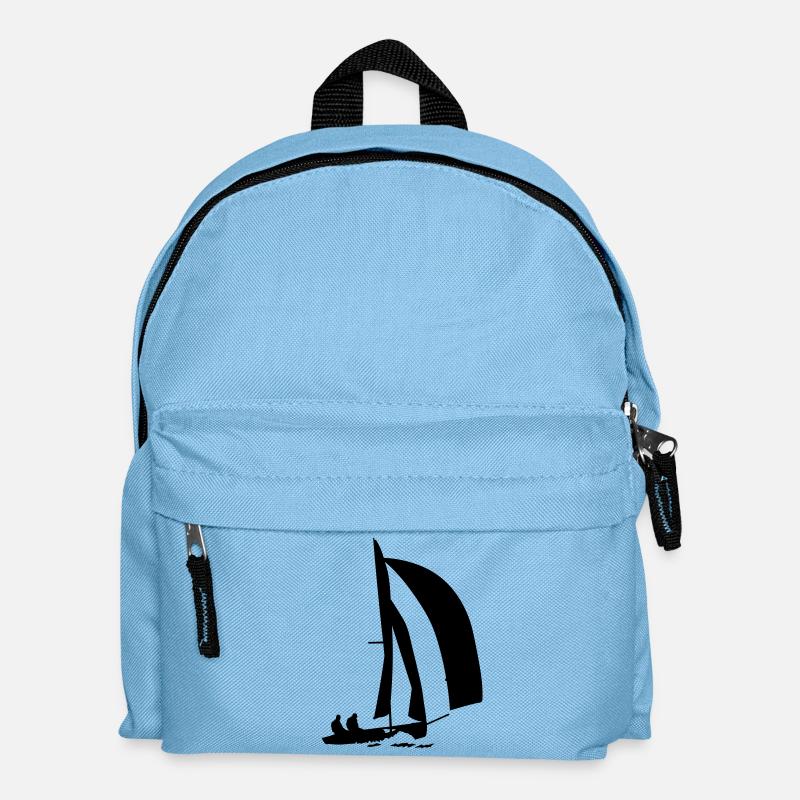 Segelboot - Kinder Rucksack - Hellblau