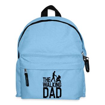 The Walking Dad - Kinder Rucksack - Hellblau - Vorne