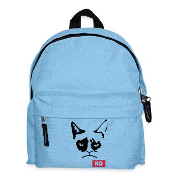Chat grincheux - Sac à dos Enfant - bleu clair - Devant