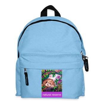 EC Animals I Nature conservation I Otter - Kids' Backpack - light blue - Front