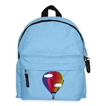Ballon - ein Stück Freiheit. - Kinder Rucksack - Hellblau - Vorne