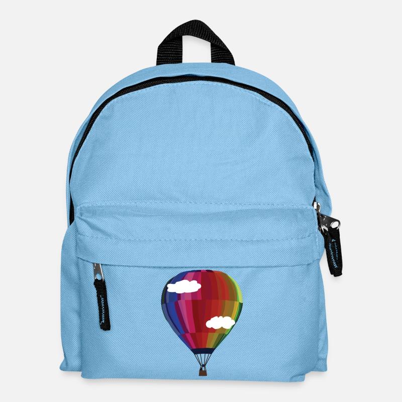 Ballon - un morceau de liberté. - Sac à dos Enfant - bleu clair