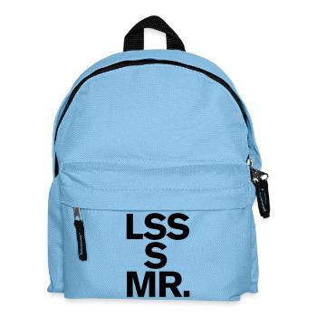 Architektur Design Kunst Minimalismus Less is more - Kinder Rucksack - Hellblau - Vorne