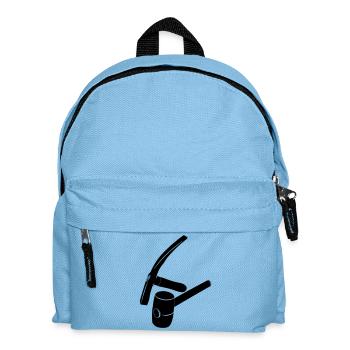 Rubber hammer and street hammer for paver - Kids' Backpack - light blue - Front