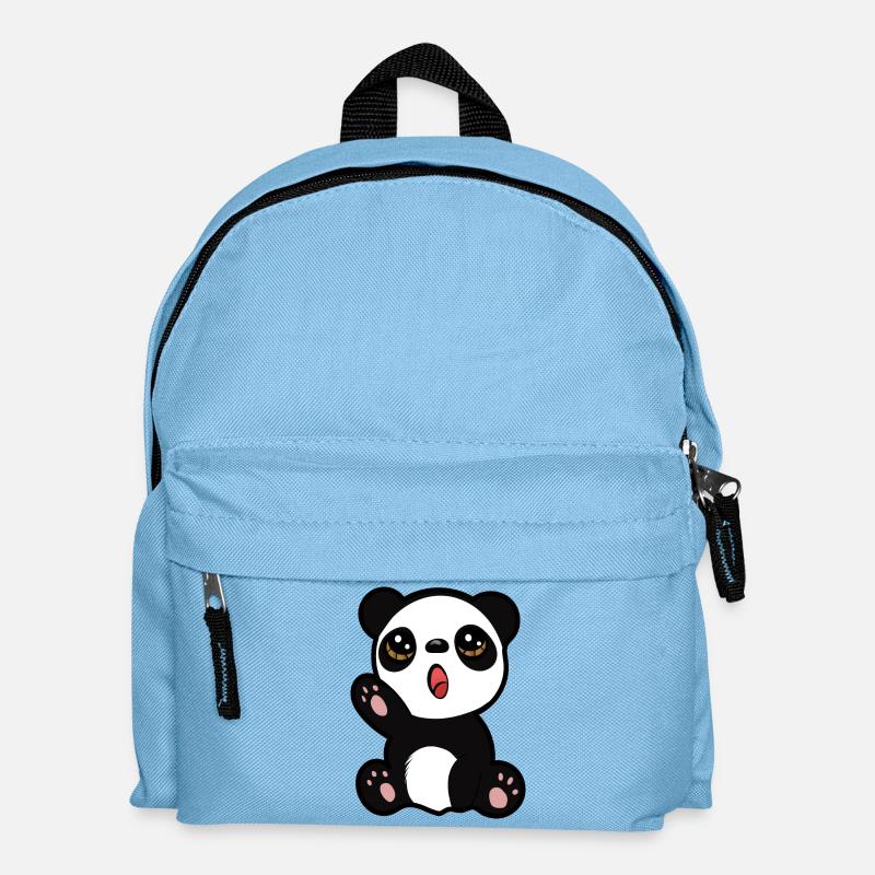 Baby Panda - Kids' Backpack - light blue