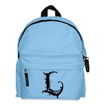 L - Kids' Backpack - light blue - Front