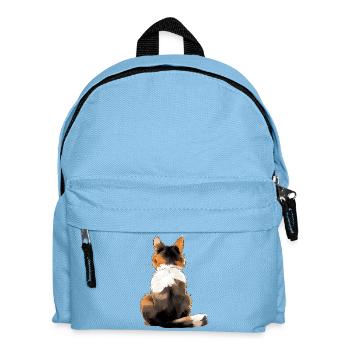 Bobtail japonais - Sac à dos Enfant - bleu clair - Devant