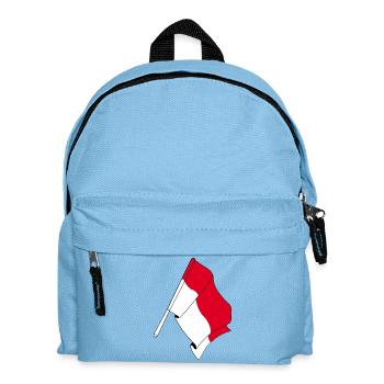 Flag Indonesia - Kids' Backpack - light blue - Front