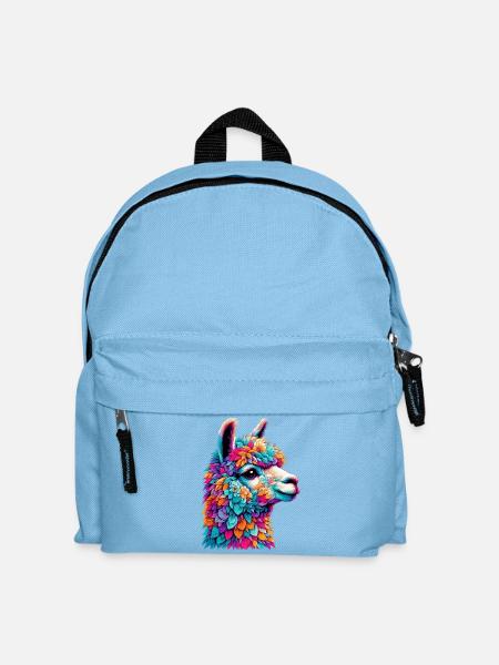 Alpaga - Sac à dos Enfant - bleu clair