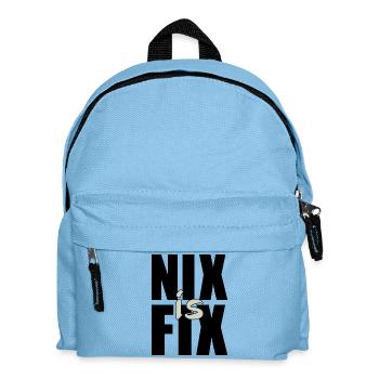 nix est fixe - rien n’est réparé, dialecte cool disant - Sac à dos Enfant - bleu clair - Devant