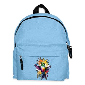 Bird - Kids' Backpack - light blue - Front