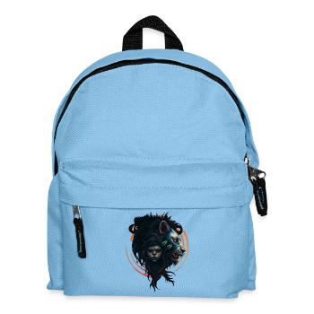 The symbiosis of strength and grace - Kids' Backpack - light blue - Front