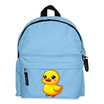 Ente Ente Ente Ente Ente - Kinder Rucksack - Hellblau - Vorne