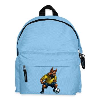Berger allemand Football - Sac à dos Enfant - bleu clair - Devant