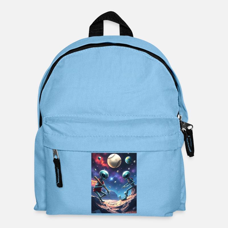 Baseball extraterrestre - Sac à dos Enfant - bleu clair