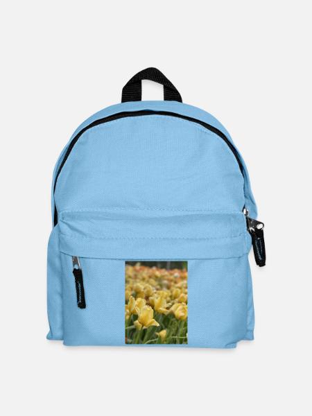 Tulip Sea yellow - Kids' Backpack - light blue