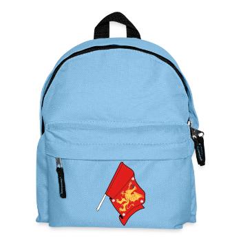 Drapeau du comté d’Östergötland - Sac à dos Enfant - bleu clair - Devant