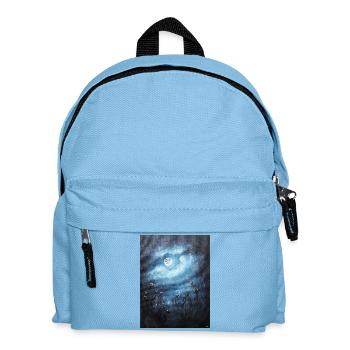 Mystical Moonlit Night Scene - Kids' Backpack - light blue - Front