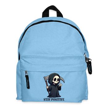 Stay Positive - Kids' Backpack - light blue - Front