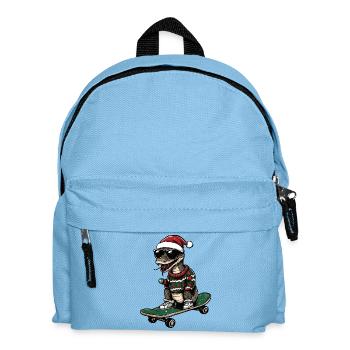 Snake Cobra Christmas Funny - Kids' Backpack - light blue - Front