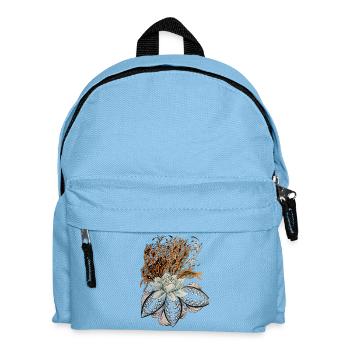Fleur de corail avec lances de lotus - Sac à dos Enfant - bleu clair - Devant
