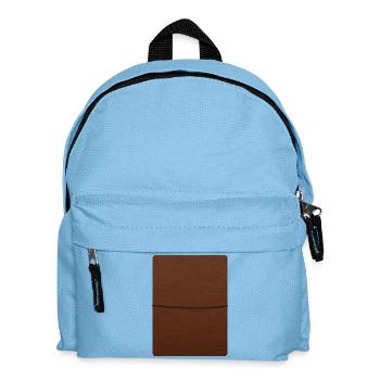 Lederjournal - Kinder Rucksack - Hellblau - Vorne