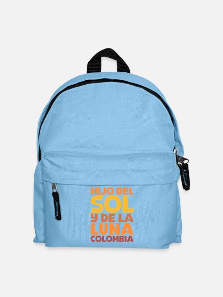 Son of the Sun and Moon Colombia - Kids' Backpack - light blue