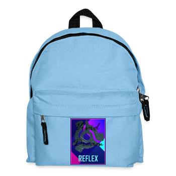 Reflex von Vivid Dream - Kinder Rucksack - Hellblau - Vorne