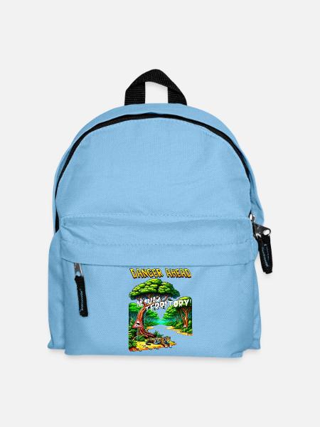 Jaguar-Gebiet – Hügelwald - Kinder Rucksack - Hellblau