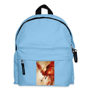 L'Envol du Phénix : Éclat Céleste - Sac à dos Enfant - bleu clair - Devant