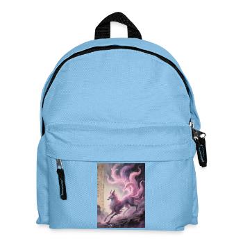 The Will-o'-the-Wisps: Nine-Tailed Fox – Dream - Kids' Backpack - light blue - Front