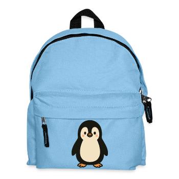 manchot pygmée - Sac à dos Enfant - bleu clair - Devant