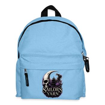 Night Voyage | Sailors Yarn by Cap'nKush - Kids' Backpack - light blue - Front