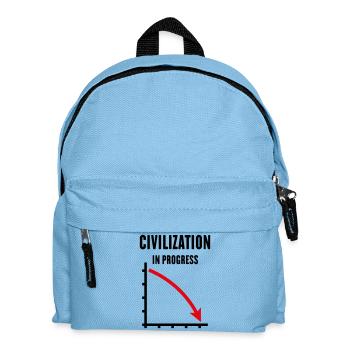 Civilisation en cours (Civilisation POS Red 2C) - Sac à dos Enfant - bleu clair - Devant