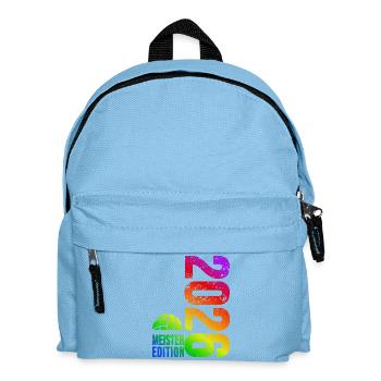 Volleyball Master Shirt 2026, rainbow bag - Kids' Backpack - light blue - Front