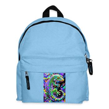 Gecko - Kids' Backpack - light blue - Front