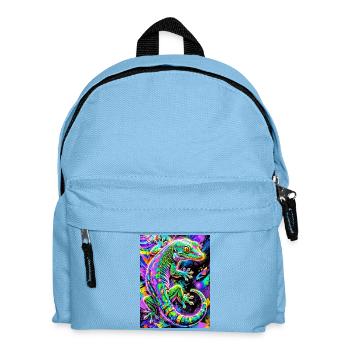 Gecko - Kids' Backpack - light blue - Front