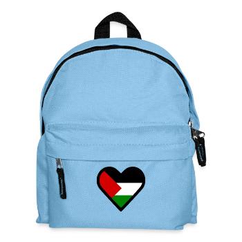 Free palestine - Kids' Backpack - light blue - Front