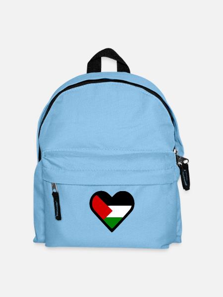 Free palestine - Sac à dos Enfant - bleu clair