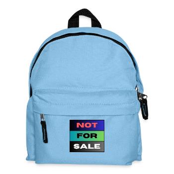 NOT FOR SALE - Kids' Backpack - light blue - Front