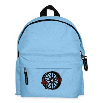 Rim Flower - Kids' Backpack - light blue - Front