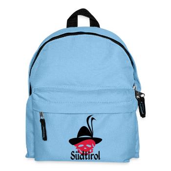 Südtirol - Kinder Rucksack - Hellblau - Vorne