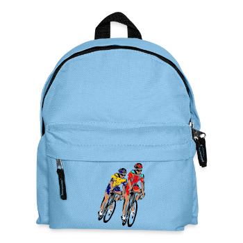 Tour Radfahrer - Kinder Rucksack - Hellblau - Vorne