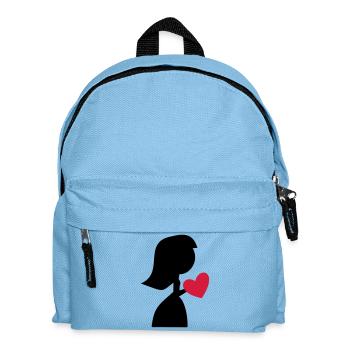 jeune mariée - Sac à dos Enfant - bleu clair - Devant
