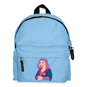 Mona Lisa chicle - Sac à dos Enfant - bleu clair - Devant