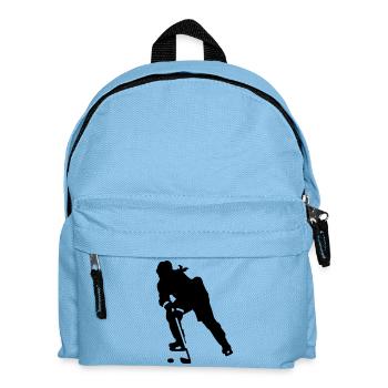 Hockey féminin - Sac à dos Enfant - bleu clair - Devant